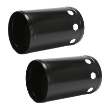 2X Carvão Preto para Chaminé