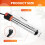 2500W Immersion Heater, Pool Heater Automatic Timer, Safe Pool Heating Immersion Heater, Perfect for Home Eu Plug 4