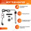 2500W Immersion Heater, Pool Heater Automatic Timer, Safe Pool Heating Immersion Heater, Perfect for Home Eu Plug 6