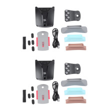 2X Iets Gt202 Computer Laptop Cooler Laptop Cooling Pad Laptop Fan Cooler Notebook Temperature Display Rapid Heatsink
