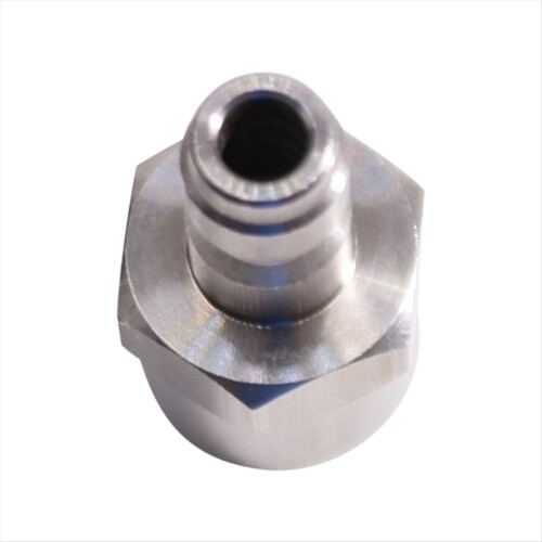 2 Pcs Universal 8mm Quick-Disconnect Plug Adapter, M11x1 Female Thread and External Thread for Carbon Dioxide Adapter 2