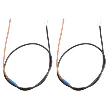 Captador piezoelétrico de ponte para violão acústico 2X com conector de 2,5 mm