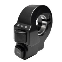 Botão de interruptor de buzina e pisca 2 em 1 para bicicleta elétrica, motocicleta, scooter elétrica e peças/acessórios.