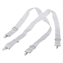 Adjustable Parade Marching Drum Shoulder Strap-Sling Nylon Belt Metal Clip