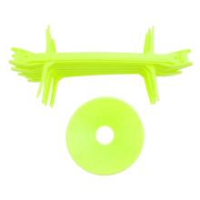 Juego de conos y vallas ajustables para agilidad, conos de disco para fútbol, entrenamiento de velocidad pliométrico