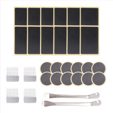 Kit de reparación de neumáticos de bicicleta: palanca y parches sin pegamento para neumáticos de bicicleta, herramienta para reparar pinchazos.