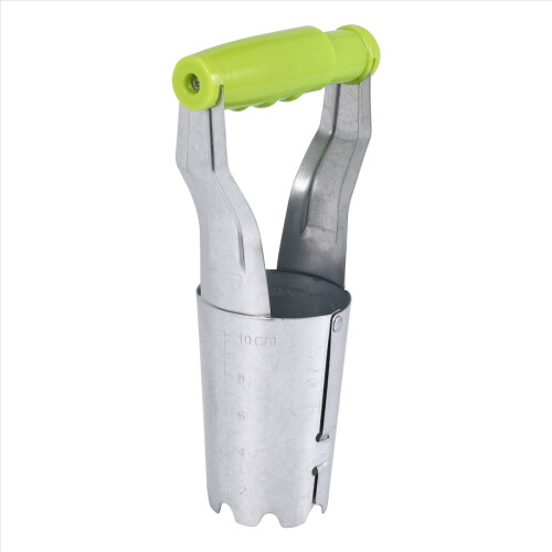 Automatic Transplanter Garden Hand Bulb Planter Tool with Depth Mark Soil Release Planting Tool for Digging Hole Seed B
