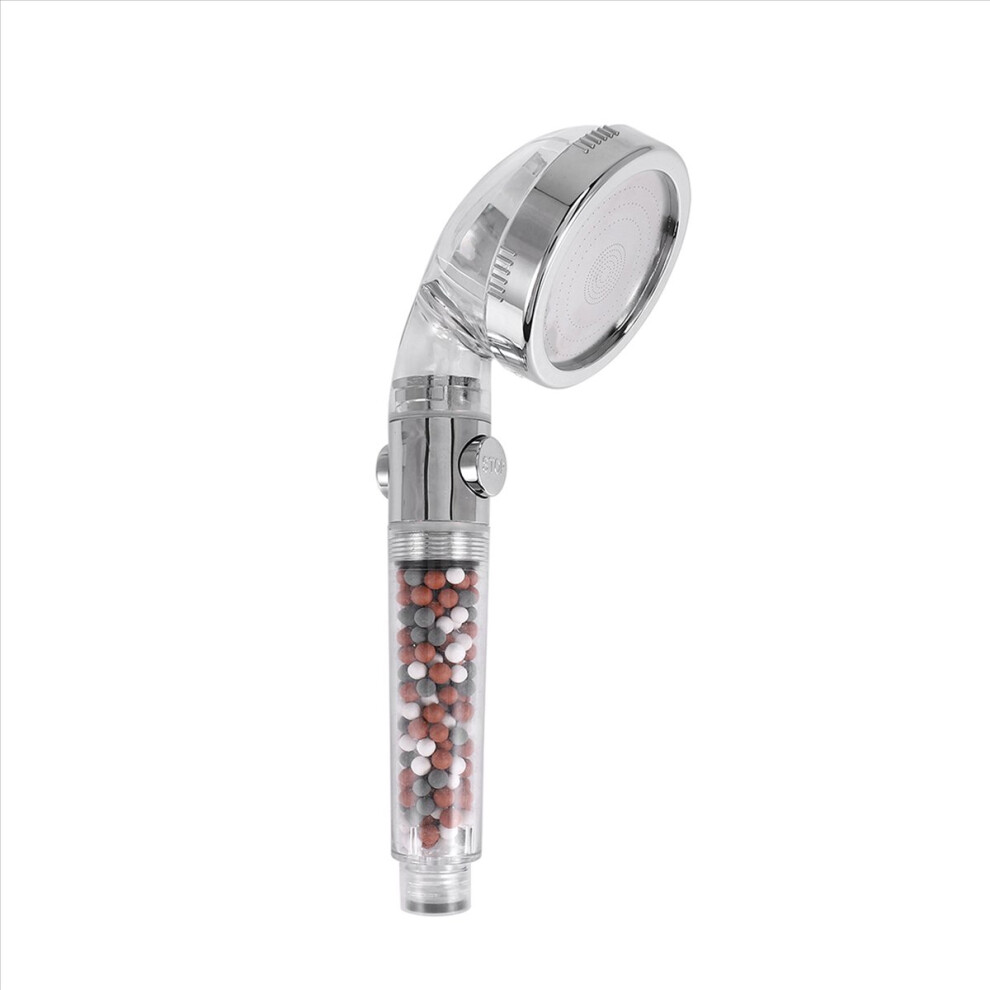 3 Modes Spa Ion Filter Shower Head High Pressure Saving Water Handheld Shower Nozzle Premium Bathroom Water Filter 4853654493126
