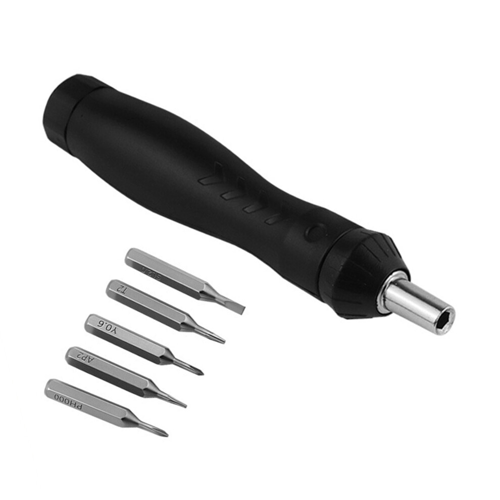 Small 5Pc Magnetic Screwdriver Kit Bidirectional Ratchet 7696000961620