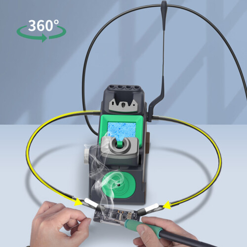 Anti Static Soldering Iron Holder With Sleep Mode 45 Degree 1