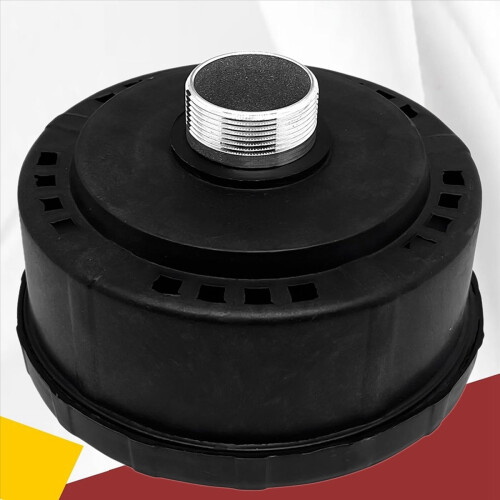 1pcs 32mm/1.25Inch Air Compressor Noise Reducer Silence Filter,Plastic Shell Round Muffler Filter 2