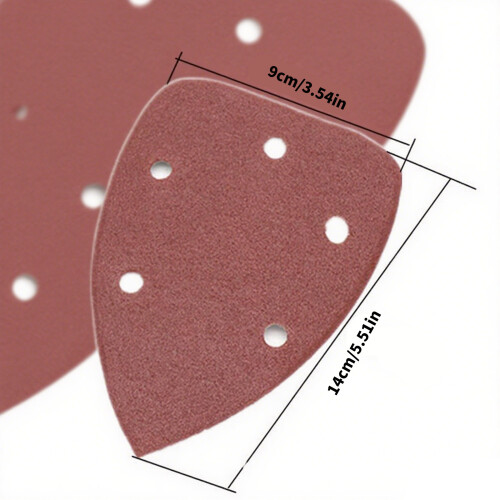 30Pcs Mouse Detail Sander Sandpaper 60-320 Grits Assorted-320 2
