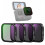 4 Pack Water Repellent PL Filter ND16 ND32 ND 64Filter Set for Camera 6