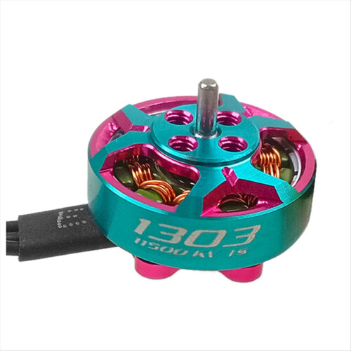 Motor Brushless V3 1303 Plus 11500KV para Drone de Corrida FPV de 2 Polegadas (Cinewhoop)