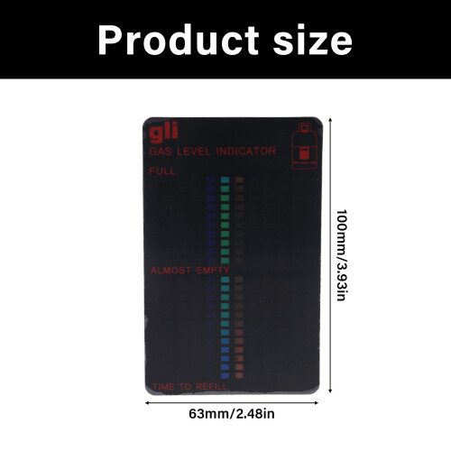 2Pcs Magnetic Gas Tank Level Indicator With 22 Level Scale For 2