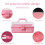 12in Three-Layer Multipurpose Storage Box, Folding Tool Box/Art & Crafts Case/Sewing Supplies Organizer 5