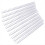 20pcs Plastic 30-Hole Loose Leaf Binders Ring Combs 85 Sheets Capacity for DIY Notebook Album White 1