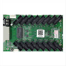 Placa receptora A716 75E para display LED colorido, controlador de videowall com HUB integrado 75Ex16 para displays de LED.