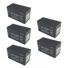Módulo de alimentação AC-DC com 5 peças, conversor AC-DC de 220V para 12V 10W, modelo HLK-10M12