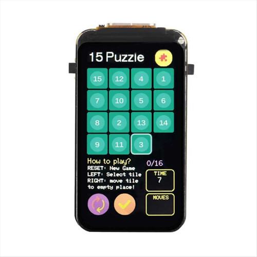Placa de desenvolvimento ESP32-C6 com ST7789, LCD de 1,47 polegadas, WiFi 6, LVGL HMI, porta SD e LED RGB (não soldado). 2