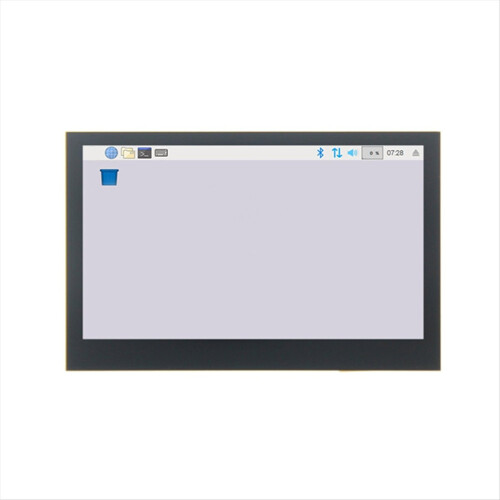Painel de interface de tela QLED de 4,3 polegadas com toque multiponto para placas-mãe 4B/3B/2B e outras da linha completa.