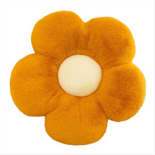 Flor - Preciosa almohada de girasol con forma de margarita para decoración del hogar y la oficina B