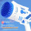 Colorful Electric Bubble Machine - Automatic Bubble Machine, LED Lighting Effects, Ideal Gift for Kids 2