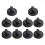 Plastic 10 Outdoor Gas Heater Knobs, Replacement Knobs for Patio Heaters, Gas Fireplaces and BBQS 1