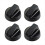 Plastic 10 Outdoor Gas Heater Knobs, Replacement Knobs for Patio Heaters, Gas Fireplaces and BBQS 3
