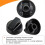 Plastic 10 Outdoor Gas Heater Knobs, Replacement Knobs for Patio Heaters, Gas Fireplaces and BBQS 5