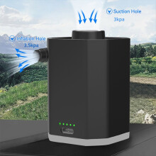 Pompa elettrica portatile, gonfiatore wireless ricaricabile per anelli da nuoto, divani gonfiabili e altro ancora - Compatta ed efficiente