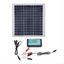 100W 12V Solar Panel Kit with Charge Controller MPPT Aluminum Solar Panel for Outdoor RV Camping Boat Trailer System