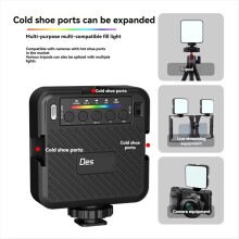 Mini luci video RGB, illuminazione fotografica, luce per selfie, mini luce di riempimento per fotocamera, studio fotografico, elettronica di consumo