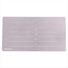 Neue Stempelplatte mit Samenphrase, Buchstabenstempel, Stanzen, Matrizen, Kryptostahlplatte, DIY-Metallmarkierung B
