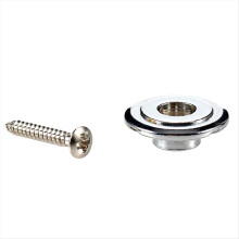 Guia de cordas redondo de 19 mm com parafusos de montagem para violão Jazz.