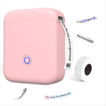 Wireless MiniPortable Printer Smart Label Printer Mobile Thermal Adhesive Label Machine Suitablefor Storehouse Express,A