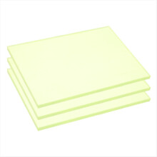 3-teiliges Set Stanzplatten für Lederarbeiten, geräuscharme Stanzplatten, 200 x 150 x 8 mm / 7,9 x 5,5 x 0,3 Zoll