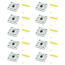 Módulo Sensor de Medição de Ângulo de Alta Indução Magnética AS5600 3.3V 12 bits com Codificador Magnético (Conjunto com 10 unidades)