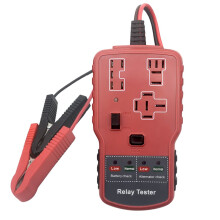 2 v 1 tester autobatérií, detektor relé do auta, elektrický tester autobatérií, rýchla kontrola batérie vozidla, LED nástroje