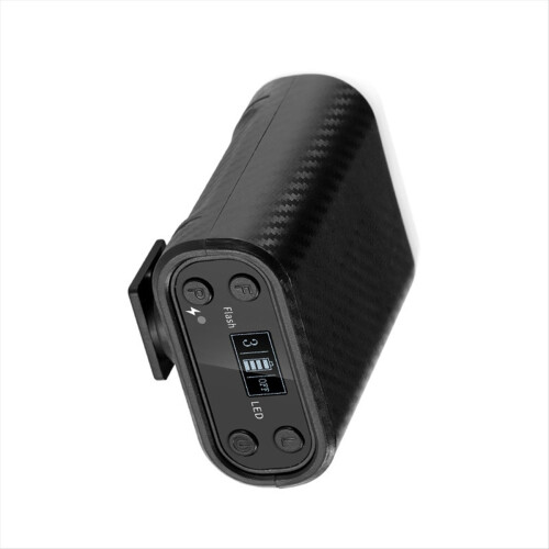 Mini Flash Básico para Câmera DSLR, Luz de Preenchimento 5600K com Visor LCD 1