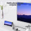 Divisor extensible 4 en 1 tipo C a doble compatible con PD USB HUB 4k convertidor multipantalla compatible con carga rápida 8
