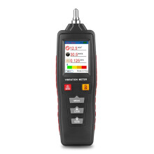 Analisador de vibração, medidor de vibração digital, monitor de vibração portátil, visor colorido, sonda de teste para equipamentos mecânicos.
