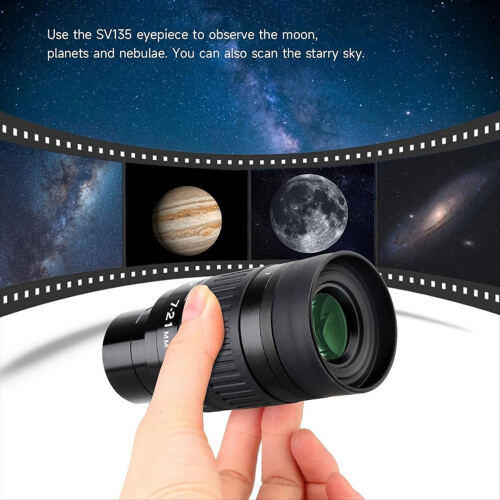 Ocular Zoom SV135, Zoom de 7 a 21 mm, Ângulo de Visão de 40-57, 1,25 Polegadas, para Telescópios Astronômicos e Oculares. 2