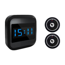 Campainha sem fio com receptor e 2 pagers para chamar garçons, ideal para restaurantes, hotéis, bares e cafés. Plugue europeu.