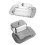 Butter Container Stainless Steels And Clear Lid Cheese Dish 1