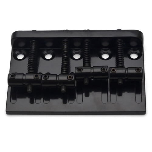 Ponte rígida dupla para baixo Precision PB de 4 cordas, preta. 1