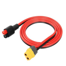 Cabo adaptador XT60H-F para conector de aeromodelismo Anderson, 12AWG, 45A, interface fêmea, 50 mm