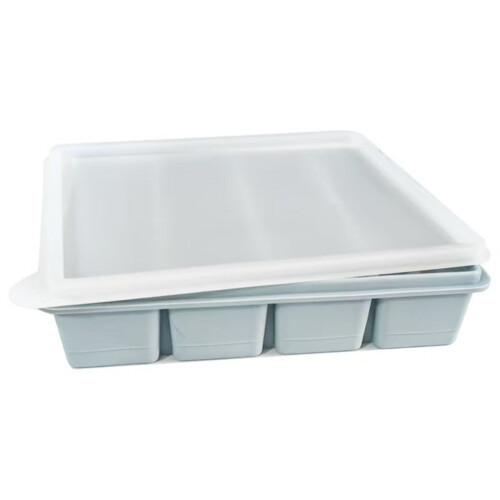 Rectangular Mold Set with Lid Stackable Freezer Trays for Bottles Beverages Long Cubes Mould Kitchen Items 2
