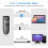 Mini Portable 1D 2D Bluetooth Barcode Scanner QR Code Screen Image Reader PDF417 Data Matrix USB Wired Scanning Dongl 4