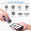 Mini Portable 1D 2D Bluetooth Barcode Scanner QR Code Screen Image Reader PDF417 Data Matrix USB Wired Scanning Dongl 3